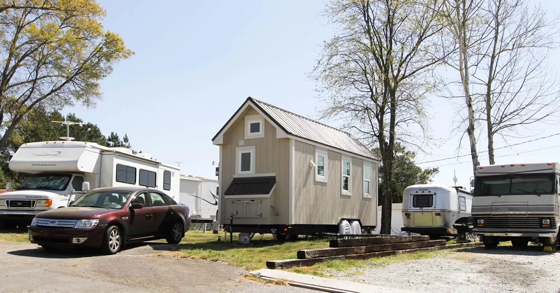 Tiny House in an RV Park