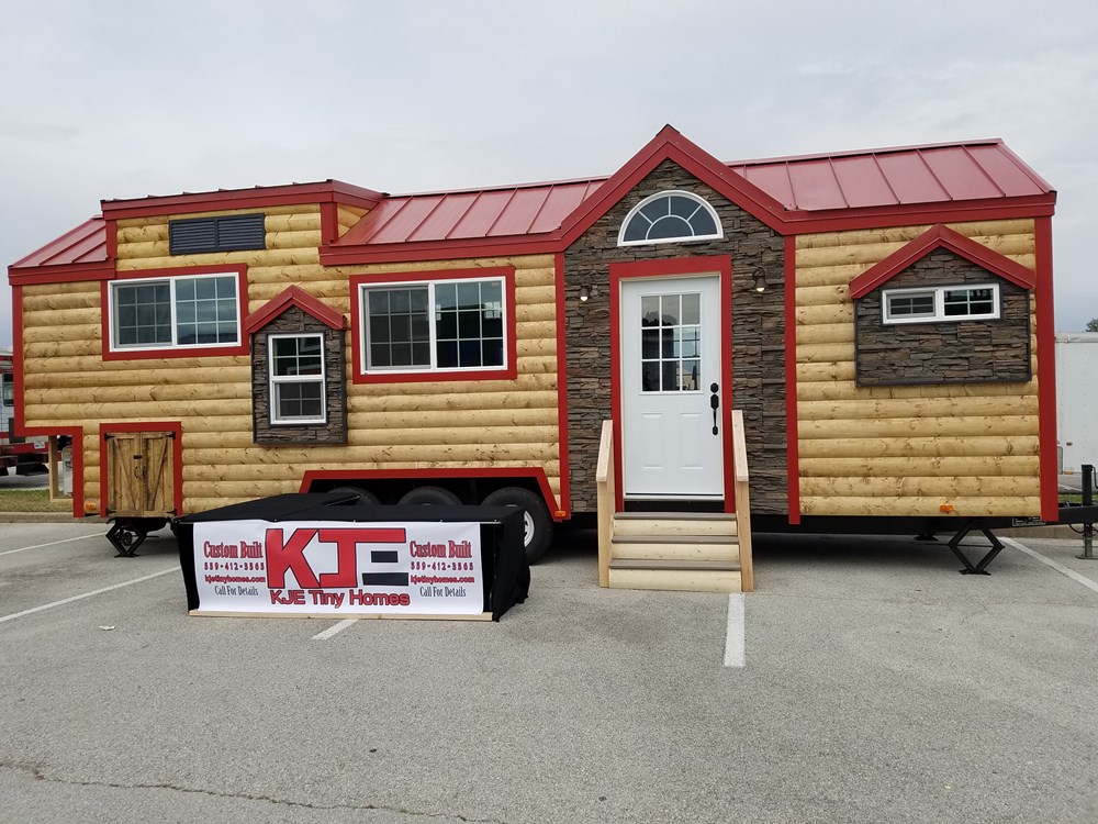 Tiny House For Sale Custom 33ft Log Cabin Style Tiny