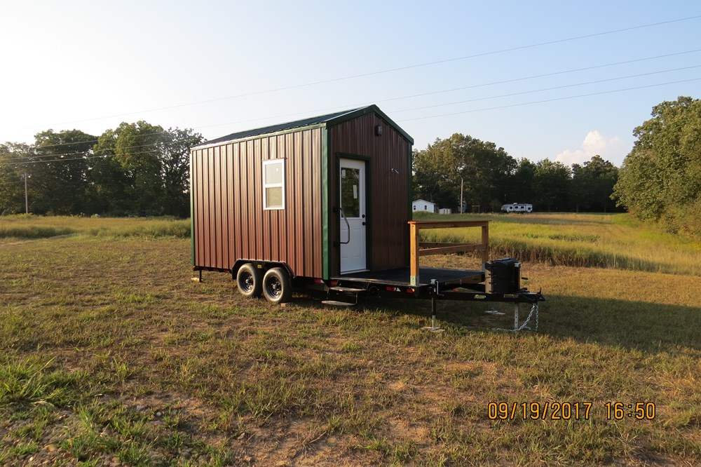 Tiny House For Sale 20ft Toy Hauler Hunting Cabin