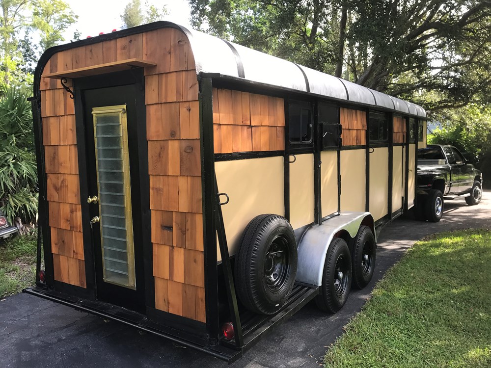 Tiny House for Sale - Repurposed horse trailer