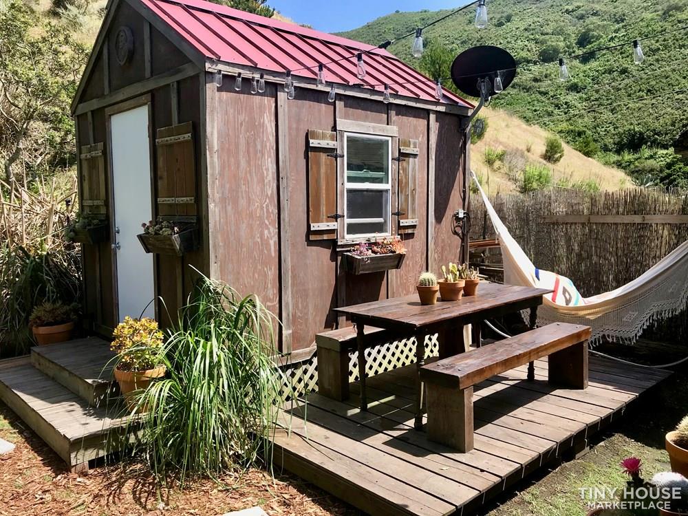 Tiny  House  for Sale Rustic Tiny House on Wheels  Comes