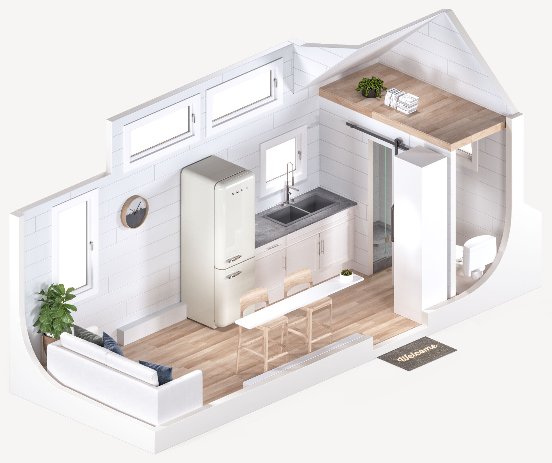 Tiny Retirement Tiny House - Tiny Home Builders